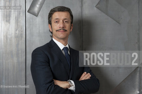 Bologna 2/3/12 - Antonio Maccaferri of Gruppo Industriale Maccaferri industria @ graziano arici