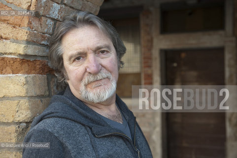 Venice 6/03/12 The Singer Gualtiero Bertelli in Venice musica cantante politica ©Graziano Arici/Rosebud2.