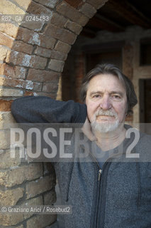 Venice 6/03/12 The Singer Gualtiero Bertelli in Venice musica cantante politica ©Graziano Arici/Rosebud2.