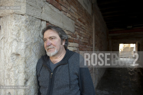 Venice 6/03/12 The Singer Gualtiero Bertelli in Venice musica cantante politica ©Graziano Arici/Rosebud2.