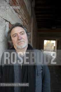 Venice 6/03/12 The Singer Gualtiero Bertelli in Venice musica cantante politica ©Graziano Arici/Rosebud2.