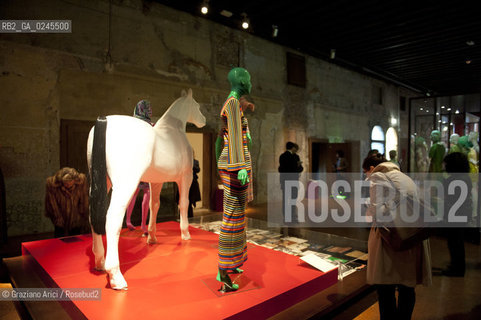 Venice 9/3/12 - Fortuny Palace Museum : Diana Vreeland after Diana Vreeland  Exposition moda ©Graziano Arici/Rosebud2