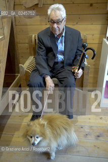 Venice 29/03/12 - The photographer Elliott Erwitt in his exposition at Centro Internazionale della Fotografia dei Tre Oci fotografia fotografo ©Graziano Arici/Rosebud2