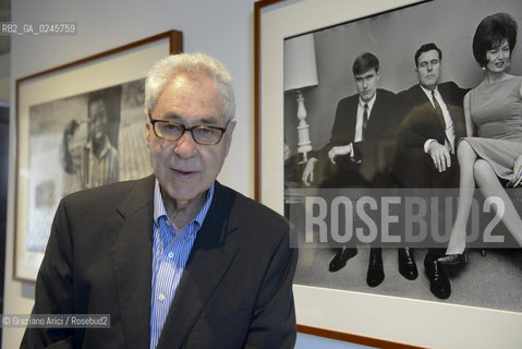 Venice 29/03/12 - The photographer Elliott Erwitt in his exposition at Centro Internazionale della Fotografia dei Tre Oci fotografia fotografo ©Graziano Arici/Rosebud2