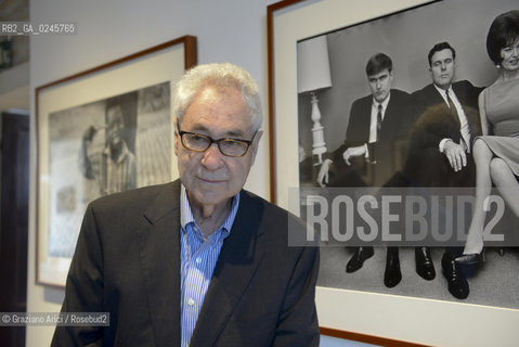 Venice 29/03/12 - The photographer Elliott Erwitt in his exposition at Centro Internazionale della Fotografia dei Tre Oci fotografia fotografo ©Graziano Arici/Rosebud2