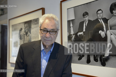 Venice 29/03/12 - The photographer Elliott Erwitt in his exposition at Centro Internazionale della Fotografia dei Tre Oci fotografia fotografo ©Graziano Arici/Rosebud2