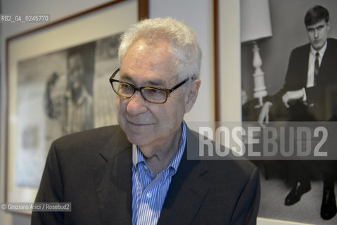 Venice 29/03/12 - The photographer Elliott Erwitt in his exposition at Centro Internazionale della Fotografia dei Tre Oci fotografia fotografo ©Graziano Arici/Rosebud2