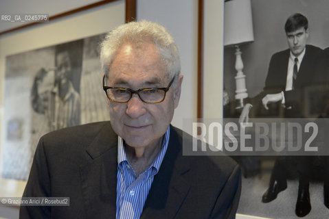 Venice 29/03/12 - The photographer Elliott Erwitt in his exposition at Centro Internazionale della Fotografia dei Tre Oci fotografia fotografo ©Graziano Arici/Rosebud2