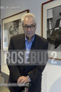 Venice 29/03/12 - The photographer Elliott Erwitt in his exposition at Centro Internazionale della Fotografia dei Tre Oci fotografia fotografo ©Graziano Arici/Rosebud2