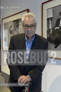 Venice 29/03/12 - The photographer Elliott Erwitt in his exposition at Centro Internazionale della Fotografia dei Tre Oci fotografia fotografo ©Graziano Arici/Rosebud2