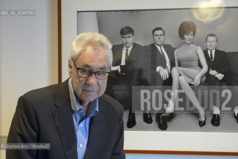 Venice 29/03/12 - The photographer Elliott Erwitt in his exposition at Centro Internazionale della Fotografia dei Tre Oci fotografia fotografo ©Graziano Arici/Rosebud2