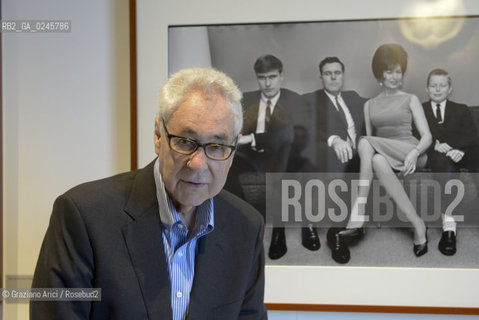 Venice 29/03/12 - The photographer Elliott Erwitt in his exposition at Centro Internazionale della Fotografia dei Tre Oci fotografia fotografo ©Graziano Arici/Rosebud2