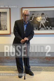 Venice 29/03/12 - The photographer Elliott Erwitt in his exposition at Centro Internazionale della Fotografia dei Tre Oci fotografia fotografo ©Graziano Arici/Rosebud2
