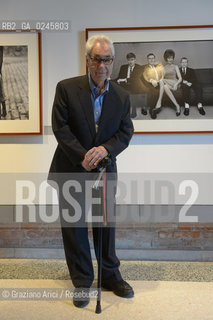Venice 29/03/12 - The photographer Elliott Erwitt in his exposition at Centro Internazionale della Fotografia dei Tre Oci fotografia fotografo ©Graziano Arici/Rosebud2