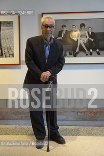 Venice 29/03/12 - The photographer Elliott Erwitt in his exposition at Centro Internazionale della Fotografia dei Tre Oci fotografia fotografo ©Graziano Arici/Rosebud2