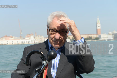 Venice 29/03/12 - The photographer Elliott Erwitt in his exposition at Centro Internazionale della Fotografia dei Tre Oci fotografia fotografo ©Graziano Arici/Rosebud2