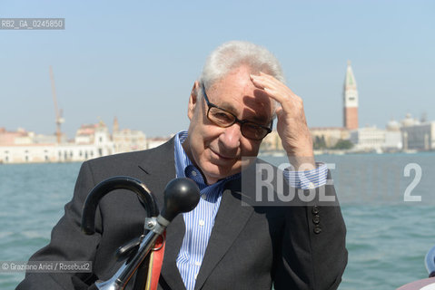 Venice 29/03/12 - The photographer Elliott Erwitt in his exposition at Centro Internazionale della Fotografia dei Tre Oci fotografia fotografo ©Graziano Arici/Rosebud2