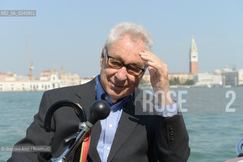 Venice 29/03/12 - The photographer Elliott Erwitt in his exposition at Centro Internazionale della Fotografia dei Tre Oci fotografia fotografo ©Graziano Arici/Rosebud2