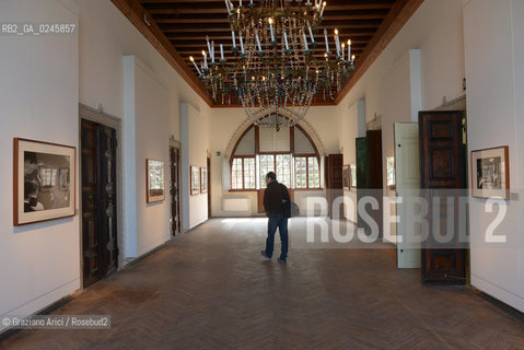 Venice 29/03/12 - The photographer Elliott Erwitt in his exposition at Centro Internazionale della Fotografia dei Tre Oci fotografia fotografo ©Graziano Arici/Rosebud2