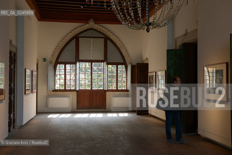Venice 29/03/12 - The photographer Elliott Erwitt in his exposition at Centro Internazionale della Fotografia dei Tre Oci fotografia fotografo ©Graziano Arici/Rosebud2
