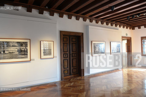 Venice 29/03/12 - The photographer Elliott Erwitt in his exposition at Centro Internazionale della Fotografia dei Tre Oci fotografia fotografo ©Graziano Arici/Rosebud2