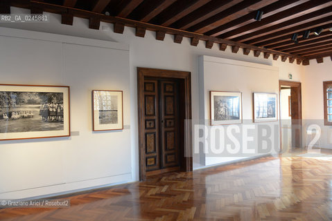 Venice 29/03/12 - The photographer Elliott Erwitt in his exposition at Centro Internazionale della Fotografia dei Tre Oci fotografia fotografo ©Graziano Arici/Rosebud2
