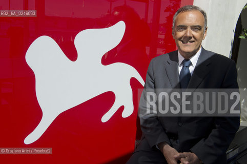 Venice 17/04/2012 - The Venice Film Festival Alberto Barbera Biennale mostra del cinema ©Graziano Arici/Rosebud2