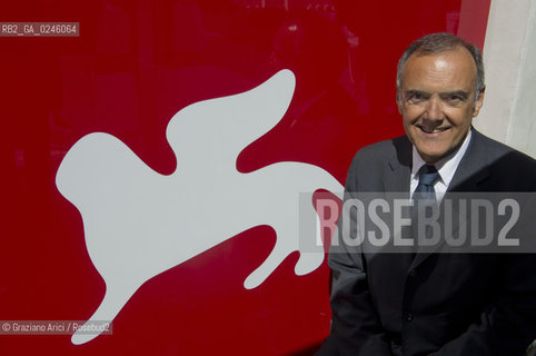 Venice 17/04/2012 - The Venice Film Festival Alberto Barbera Biennale mostra del cinema ©Graziano Arici/Rosebud2