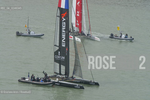 Venice 19/05/12 - Americàcup World Series in Venice: catamarans in race - catamarano luna rossa prada barca regata ©Graziano Arici/Rosebud2
