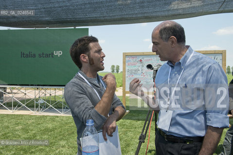 Rocade (TV) 26/5/12: Il Ministro Corrado Passera al Convegno Italia Startup presso il Centro per la ricerca e linnovazione tecnologica H-Farm - The Center for the research and the technologic innovation builded by Riccardo Donadon incubatore star up economia ©Graziano Arici/Rosebud2
