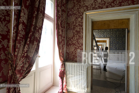 Venezia 14/06/2012 : Palazzo Reale di Venezia- Restauro e ripristino delle sale dellImperatrice Elisabeth dAustria (Sissi) ©Graziano Arici/Rosebud2