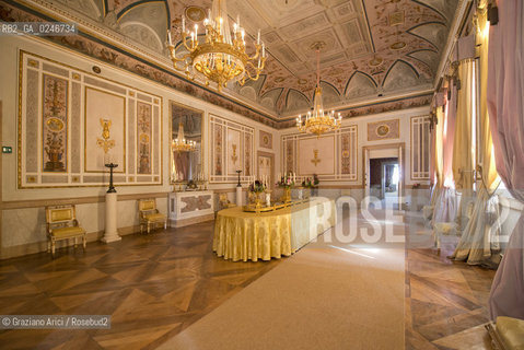 Venezia giugno 2012 : The Royal Palace - Ala Napoleonica Palazzo Reale : Sala da Pranzo dOnore ©Graziano Arici/Rosebud2