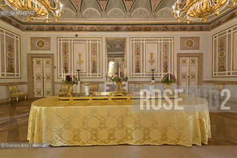 Venezia giugno 2012 : The Royal Palace - Ala Napoleonica Palazzo Reale : Sala da Pranzo dOnore ©Graziano Arici/Rosebud2