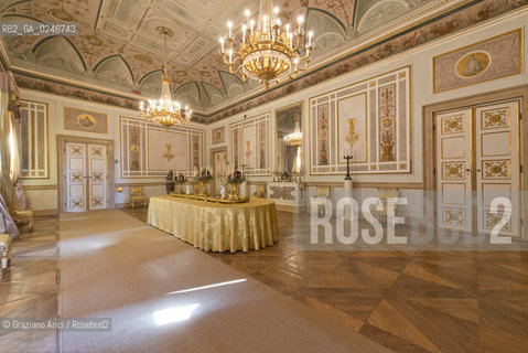Venezia giugno 2012 : The Royal Palace - Ala Napoleonica Palazzo Reale : Sala da Pranzo dOnore ©Graziano Arici/Rosebud2