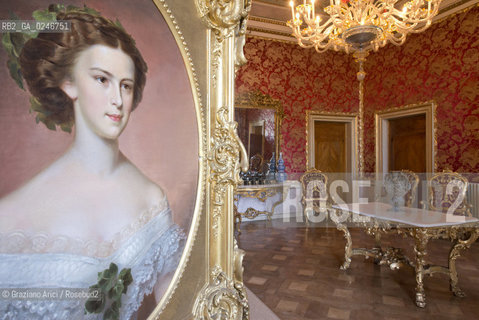 Venezia giugno 2012 : The Royal Palace - Ala Napoleonica Palazzo Reale : Sala delle Udienze dellImperatrice Sissi Elisabeth ©Graziano Arici/Rosebud2.