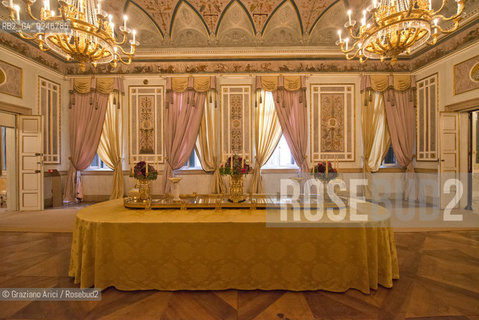 Venezia giugno 2012 : The Royal Palace - Ala Napoleonica Palazzo Reale : Sala da Pranzo dOnore ©Graziano Arici/Rosebud2