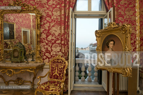 Venezia giugno 2012 : The Royal Palace - Ala Napoleonica Palazzo Reale : Sala delle Udienze dellImperatrice Sissi Elisabeth ©Graziano Arici/Rosebud2