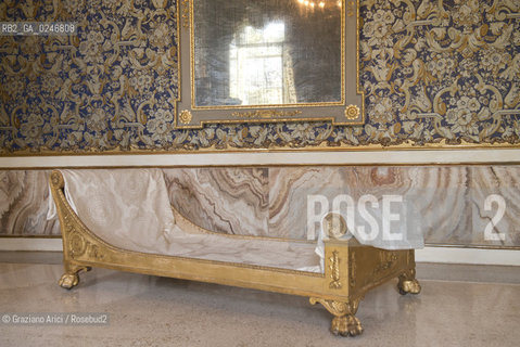 Venezia giugno 2012 : The Royal Palace - Ala Napoleonica Palazzo Reale : Camera da letto dellImperatrice Sissi Elisabeth ©Graziano Arici/Rosebud2