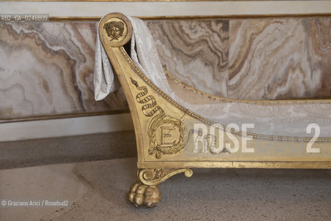 Venezia giugno 2012 : The Royal Palace - Ala Napoleonica Palazzo Reale : Camera da letto dellImperatrice Sissi Elisabeth ©Graziano Arici/Rosebud2