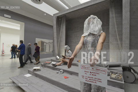 The 13th International Architecture Exhibition . Biennale Architettura 2012 - Biennale Gardens -   The Assistant Performance  giardini ©Graziano Arici/Rosebud2