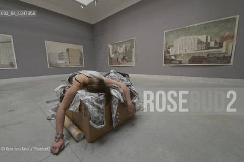 The 13th International Architecture Exhibition . Biennale Architettura 2012 - Biennale Gardens -   The Assistant Performance  giardini ©Graziano Arici/Rosebud2