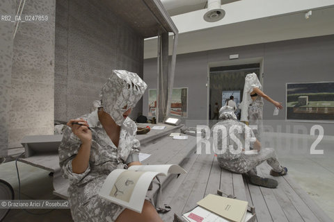 The 13th International Architecture Exhibition . Biennale Architettura 2012 - Biennale Gardens -   The Assistant Performance  giardini ©Graziano Arici/Rosebud2