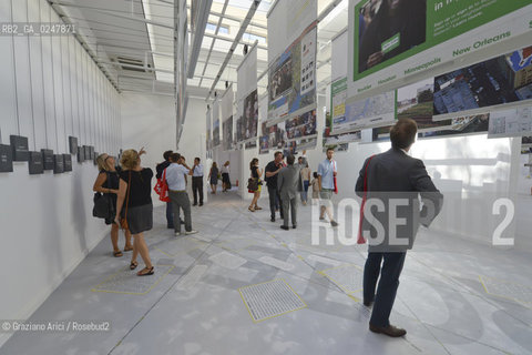 The 13th International Architecture Exhibition . Biennale Architettura 2012 - Biennale Gardens -   Usa Pavillon : Spontaneous Interventions: design actions for the common good     giardini ©Graziano Arici/Rosebud2