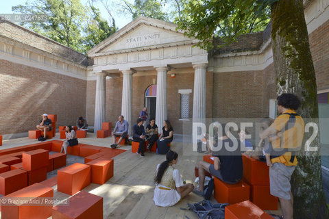 The 13th International Architecture Exhibition . Biennale Architettura 2012 - Biennale Gardens -   Usa Pavillon : Spontaneous Interventions: design actions for the common good     giardini ©Graziano Arici/Rosebud2