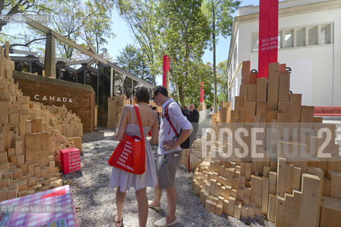 The 13th International Architecture Exhibition . Biennale Architettura 2012 - Biennale Gardens -   Canadian Pavillon : Azure giardini ©Graziano Arici/Rosebud2