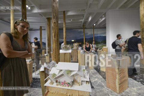 The 13th International Architecture Exhibition . Biennale Architettura 2012 - Biennale Gardens -   Japan Pavillon : Architecture. Possible here? Home-for-All giardini ©Graziano Arici/Rosebud2