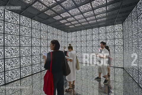 The 13th International Architecture Exhibition . Biennale Architettura 2012 - Biennale Gardens -   Russian Pavillon : I-city skolkovo     giardini ©Graziano Arici/Rosebud2