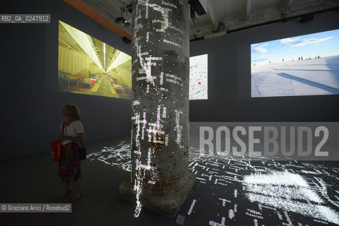 The 13th International Architecture Exhibition . Biennale Architettura 2012 - Biennale in Arsenale : Gateway: Norman Foster, Carlos Cargas and Charles Sandison  ©Graziano Arici/Rosebud2