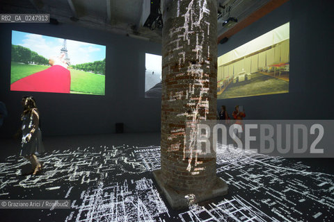 The 13th International Architecture Exhibition . Biennale Architettura 2012 - Biennale in Arsenale : Gateway: Norman Foster, Carlos Cargas and Charles Sandison  ©Graziano Arici/Rosebud2