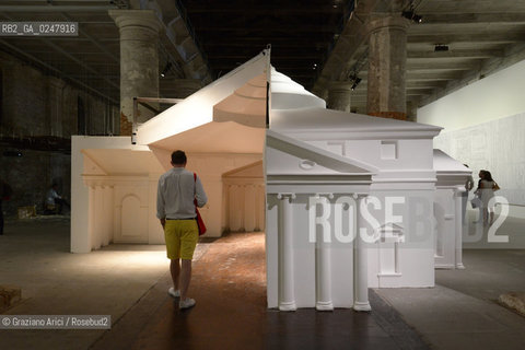 The 13th International Architecture Exhibition . Biennale Architettura 2012 - Biennale in Arsenale : FAT, Architectural DoppelGaengers Research Cluster ©Graziano Arici/Rosebud2